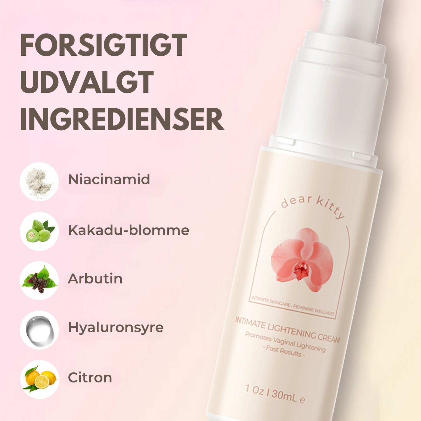 Dear Kitty™ Intim lysnende creme