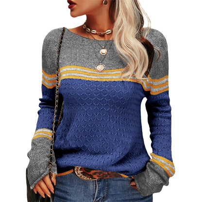 Le Clair™ | Casual Stripe Knitted Sweater