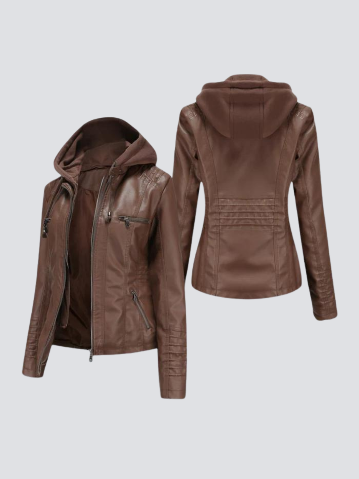 Kayla™ | Bequeme Lederjacke