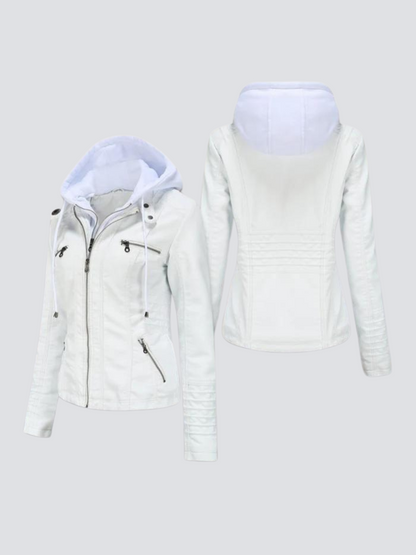 Kayla™ | Bequeme Lederjacke