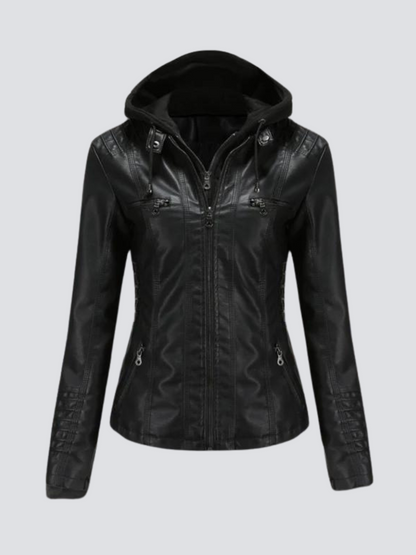 Kayla™ | Bequeme Lederjacke