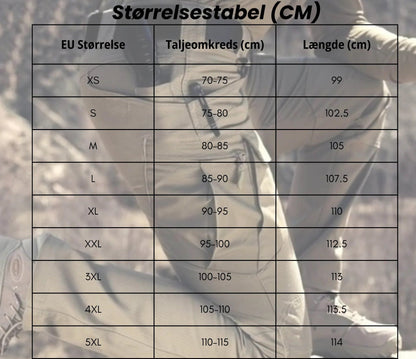 Brian™ | Ultra-Resistente Bukser med 7 Lommer + Gratis Bælte