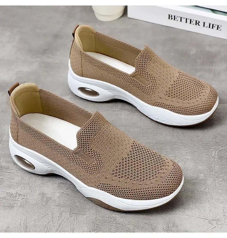 Gitte™ -Orthopedic Åndbare strikkede slip-on-sneakers