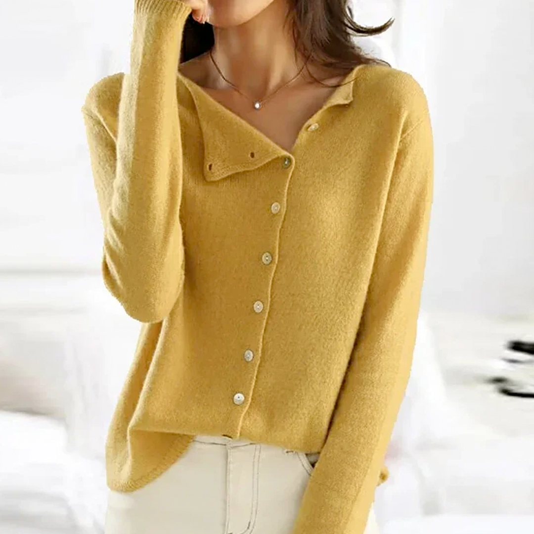 Camille™ |  Elegant cardigan i uld