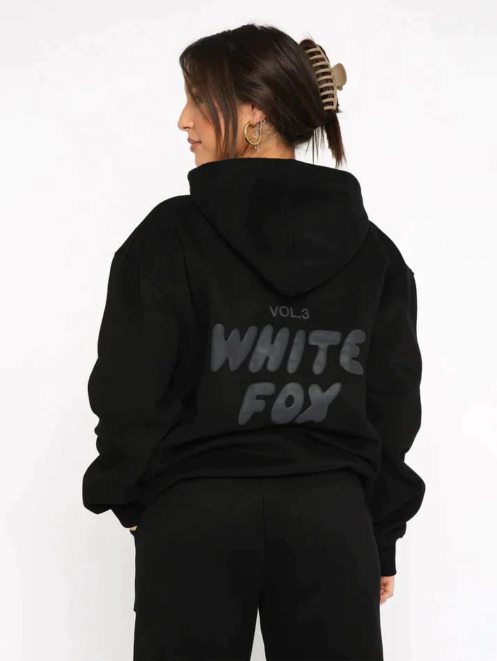 Lumi™ - White Fox hættetrøje og sweat pants